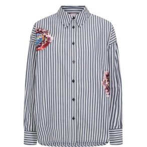 N�MPH - NUELFA OVERSIZE SHIRT - Salute