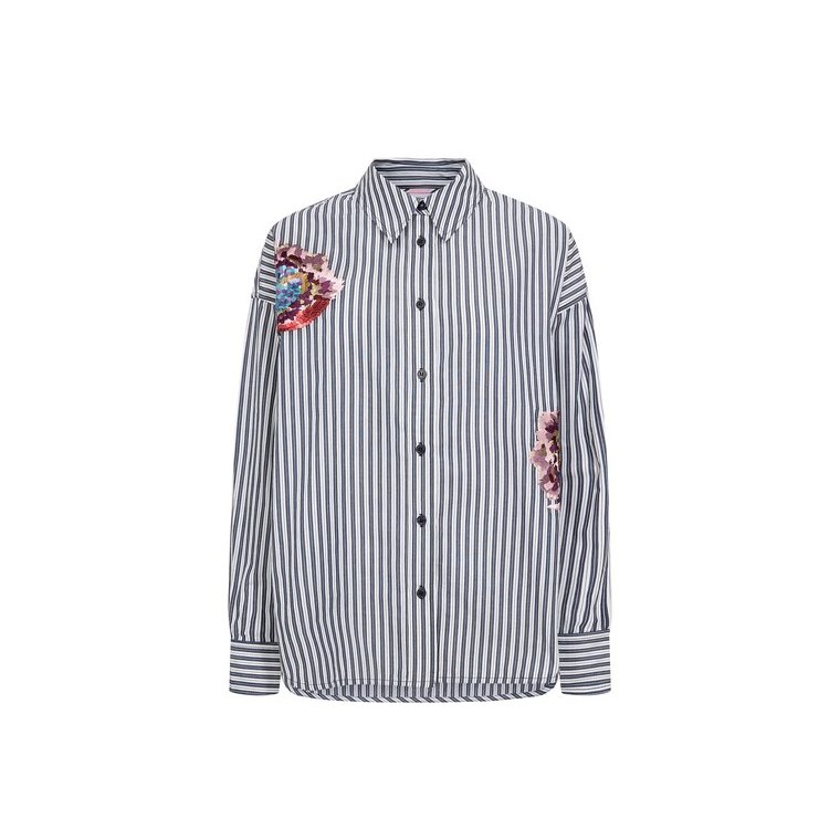 N�MPH - NUELFA OVERSIZE SHIRT - Salute