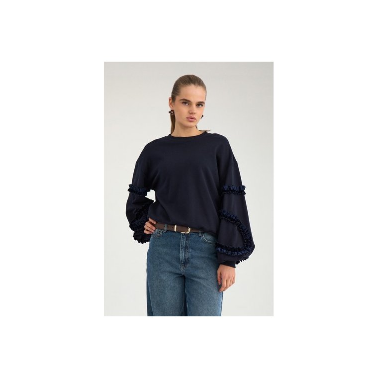 N�MPH - NUSABBY O-NECK SWEATSHIRT - Salute