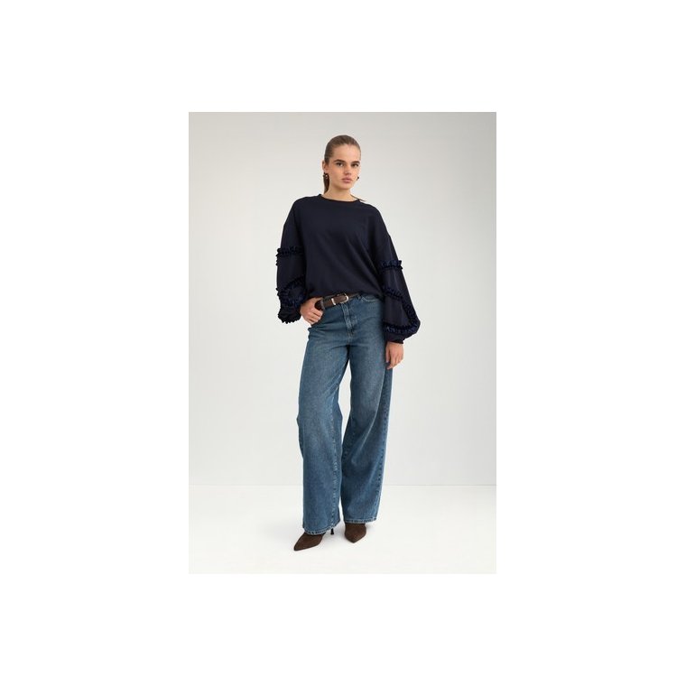 N�MPH - NUSABBY O-NECK SWEATSHIRT - Salute