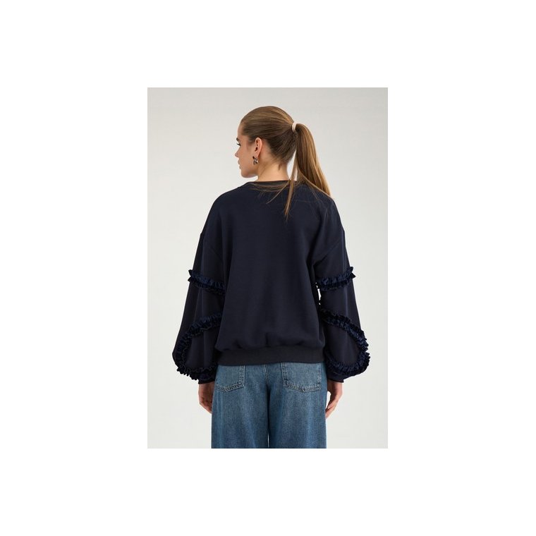 N�MPH - NUSABBY O-NECK SWEATSHIRT - Salute