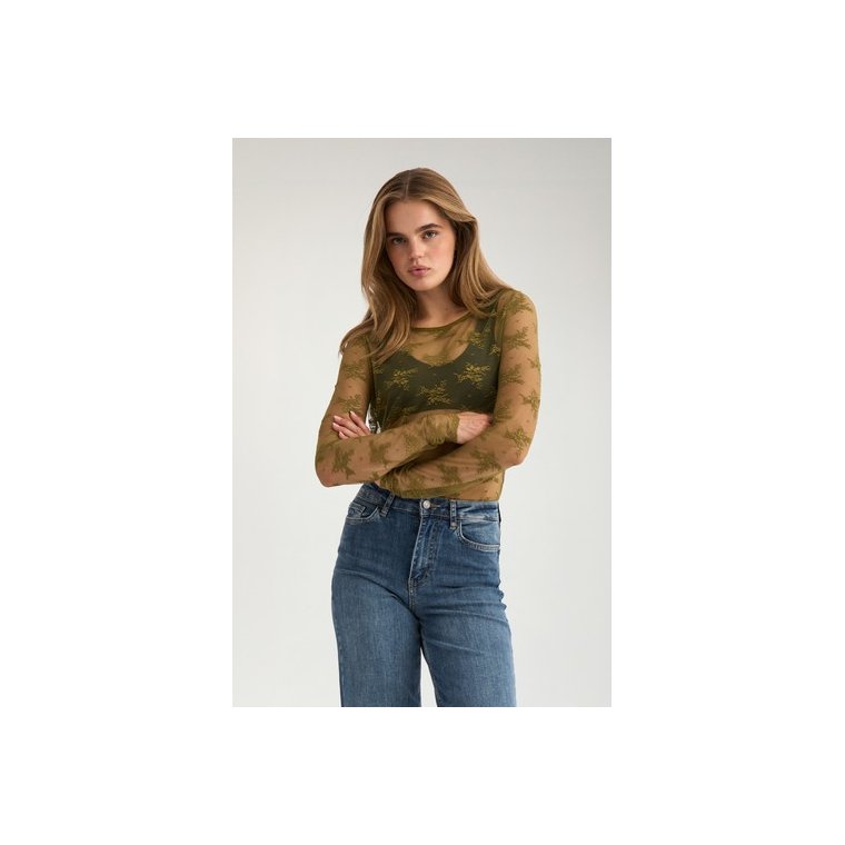 N�MPH - NUNATALIA BLOUSE - Fir Green