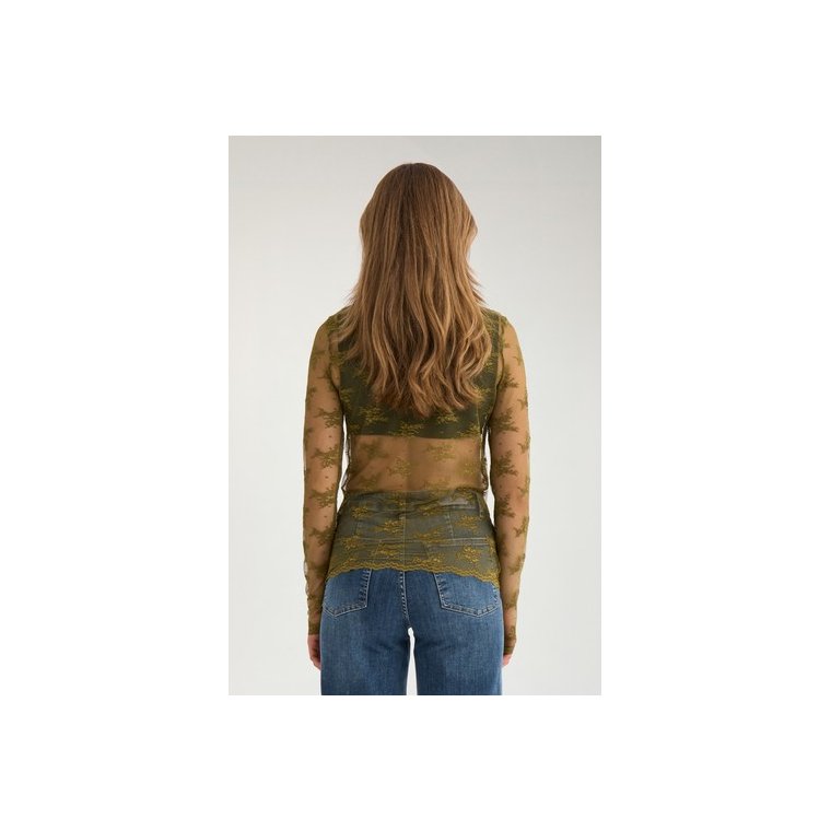 N�MPH - NUNATALIA BLOUSE - Fir Green