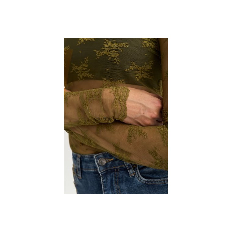 N�MPH - NUNATALIA BLOUSE - Fir Green