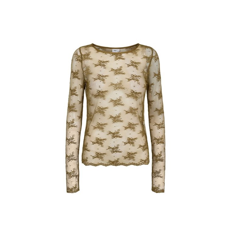 N�MPH - NUNATALIA BLOUSE - Fir Green