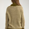 N�MPH - NURIETTE MINI STRIPE PULLOVER - Fir Green