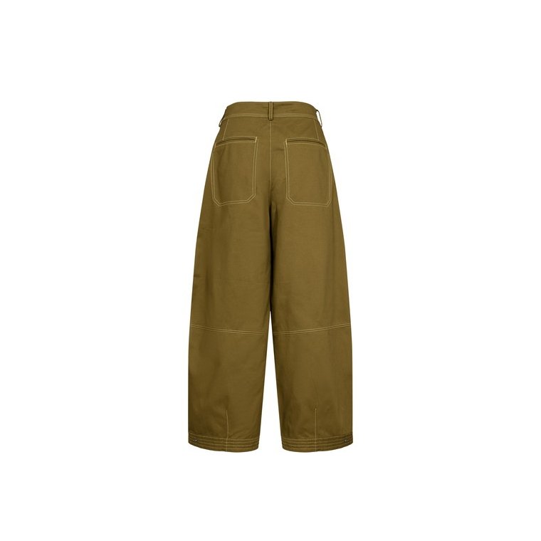 N�MPH - NUKATTI BARREL PANTS - Fir Green