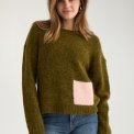 N�MPH - NUSALIA PULLOVER - Fir Green