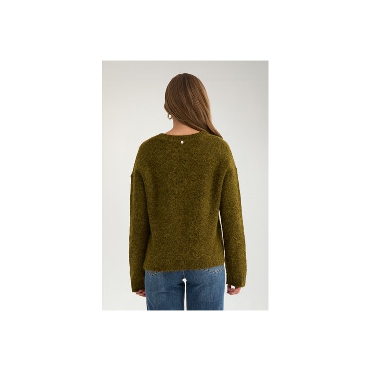 N�MPH - NUSALIA PULLOVER - Fir Green