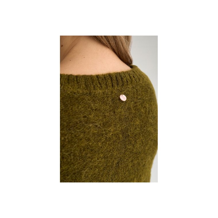 N�MPH - NUSALIA PULLOVER - Fir Green
