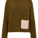 N�MPH - NUSALIA PULLOVER - Fir Green
