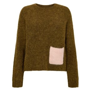 N�MPH - NUSALIA PULLOVER - Fir Green
