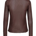 N�MPH - NUJINNIE BLOUSE - Chocolate Plum