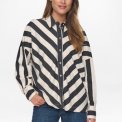 NMPH - NUMINZU STRIPE SHIRT - Caviar