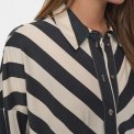 NMPH - NUMINZU STRIPE SHIRT - Caviar