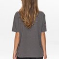 NMPH - NUPRIMA OVERSIZE T-SHIRT - Dark grey melange