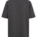 NMPH - NUPRIMA OVERSIZE T-SHIRT - Dark grey melange
