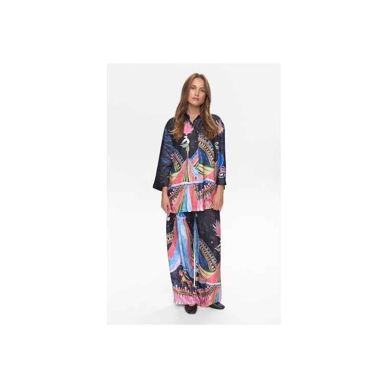 NMPH - NUSTARLA SHIRT - Obsidian