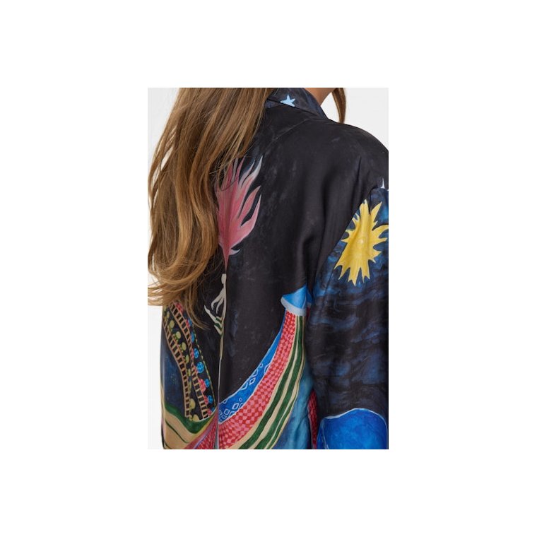 NMPH - NUSTARLA SHIRT - Obsidian