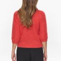 N�mph - NUSURI BRUSHED SS CARDIGAN - Fiery Red