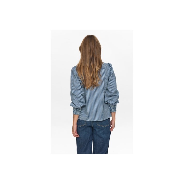 NMPH - NUEMILIE SHIRT - Medium Blue Denim