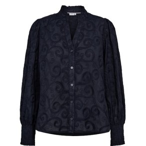 NMPH - NUTULKA BLOUSE - Dark Sapphire