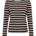 NMPH - NMPH - NUSTRIPY PULLOVER - Black Coffee