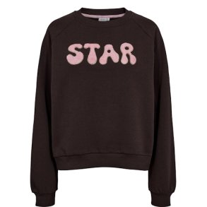 NMPH - NUSTARLIE SWEATSHIRT - Black Coffee