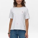 NMPH - NUGRAIN T-SHIRT - Light grey mel
