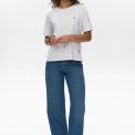 NMPH - NUGRAIN T-SHIRT - Light grey mel