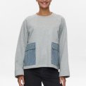 NMPH - NUZHELLY SWEAT - Medium Grey mel