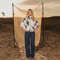 N�MPH - NUDAGMAR SHORT PUFFER JACKET - Pink Lady