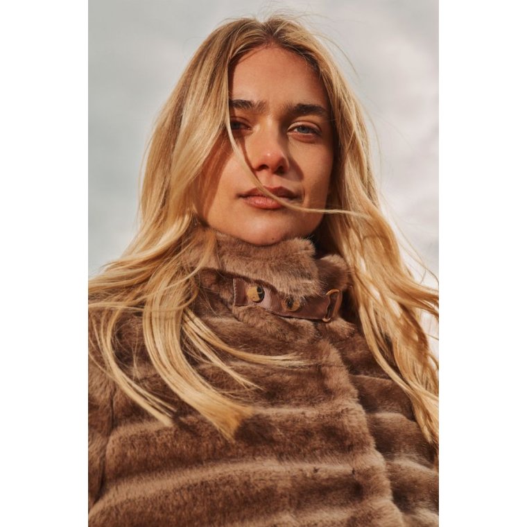 N�MPH - NUVITA JACKET - Silver Mink