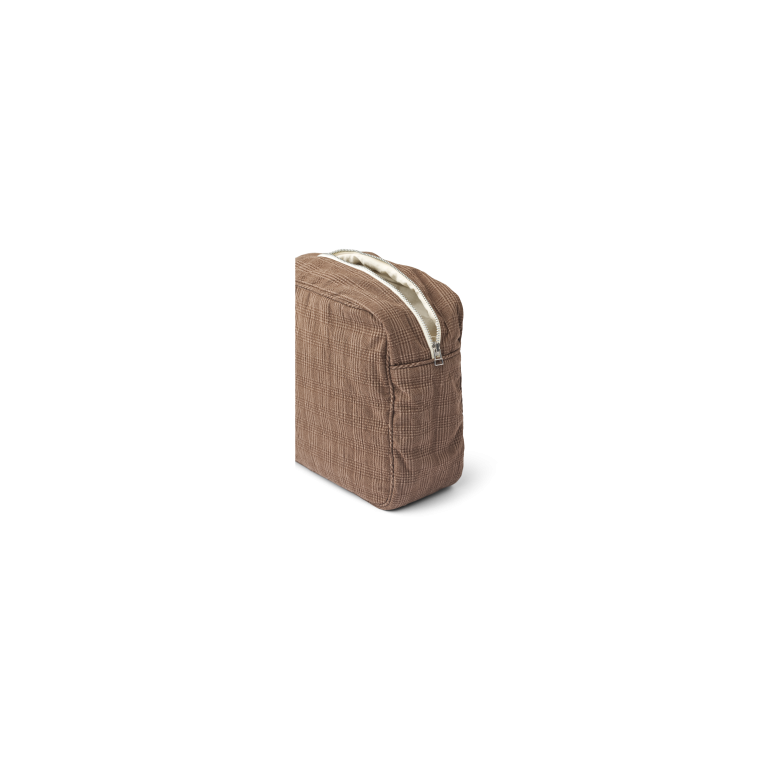 Studio Feder - OFELIA TOILET BAG - SEERSUCKER - BRUNO CHECK