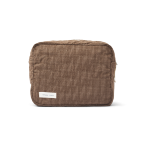 Studio Feder - OFELIA TOILET BAG - SEERSUCKER - BRUNO CHECK
