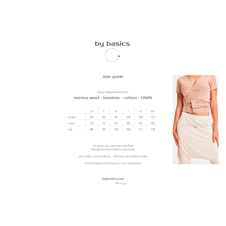 By Basics - 4002 shirt r-neck l/s - raw white/asphalt