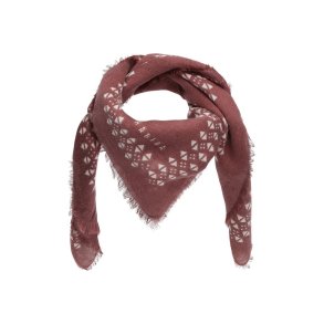 HABIBA - PALOMA SCARF - BURGUNDY