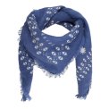 HABIBA - PALOMA SCARF - INDIGO