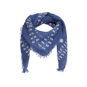 HABIBA - PALOMA SCARF - INDIGO