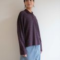 Studio Feder - PAULINE LS POLO - PLUM