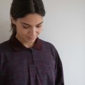 Studio Feder - PAULINE LS POLO - PLUM