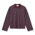 Studio Feder - PAULINE LS POLO - PLUM