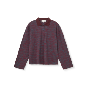 Studio Feder - PAULINE LS POLO - PLUM