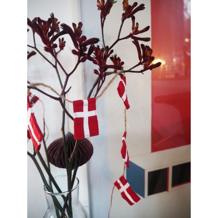 Langkilde & Sn - Flagranke med Dannebrogsflag
