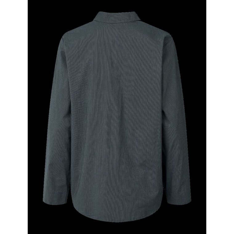 Studio Feder - PETRA SHIRT - COTTON - BLACK PINSTRIPE