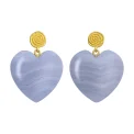 Maanesten - Penny Blue Lace Earring