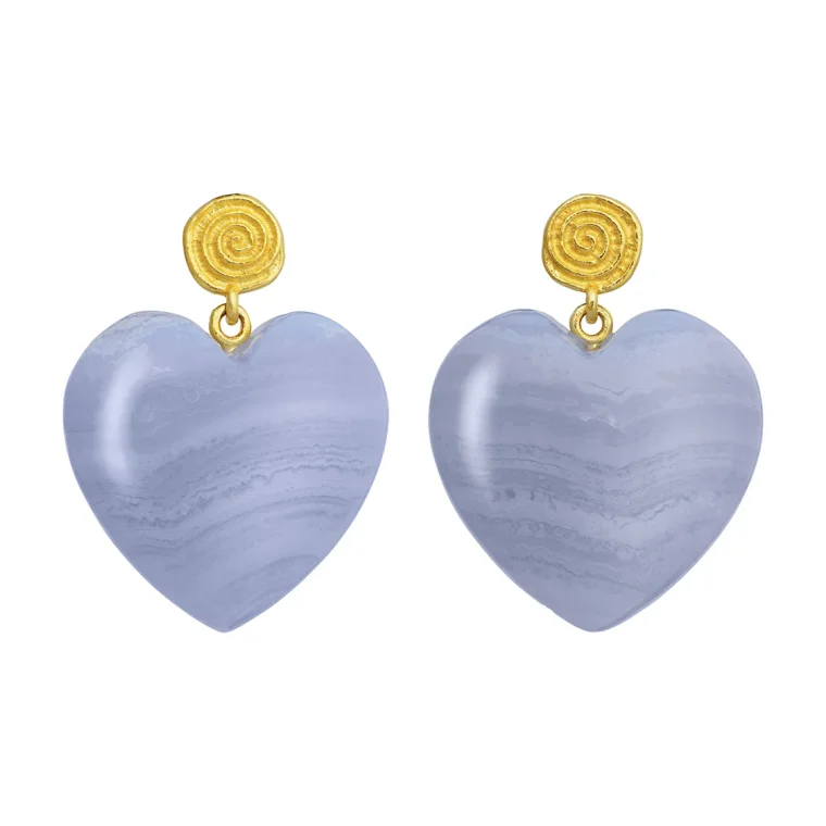 Maanesten - Penny Blue Lace Earring