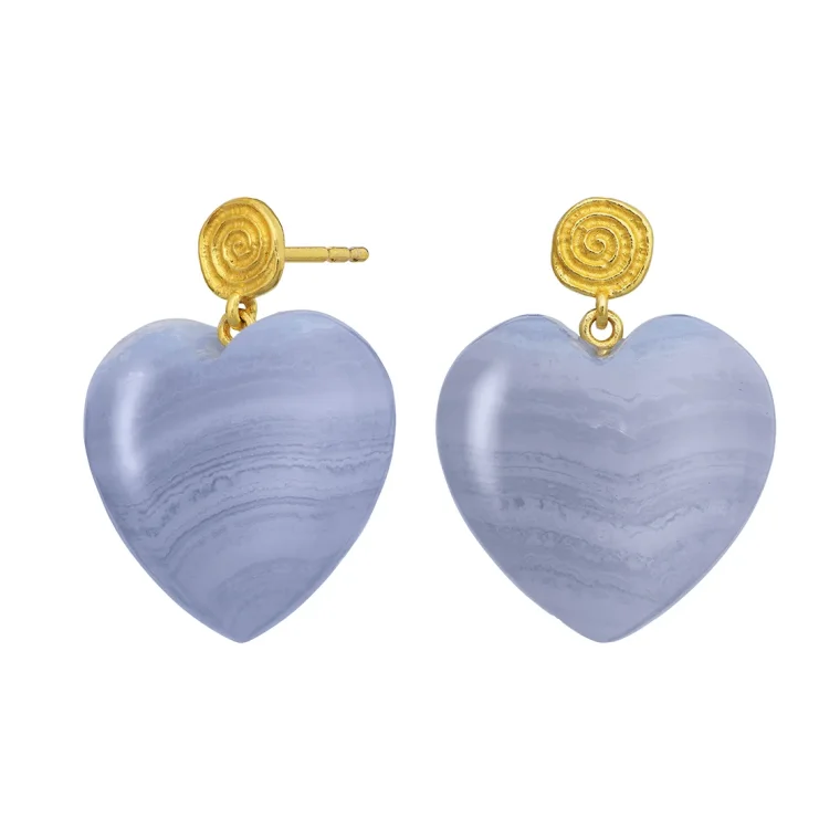 Maanesten - Penny Blue Lace Earring