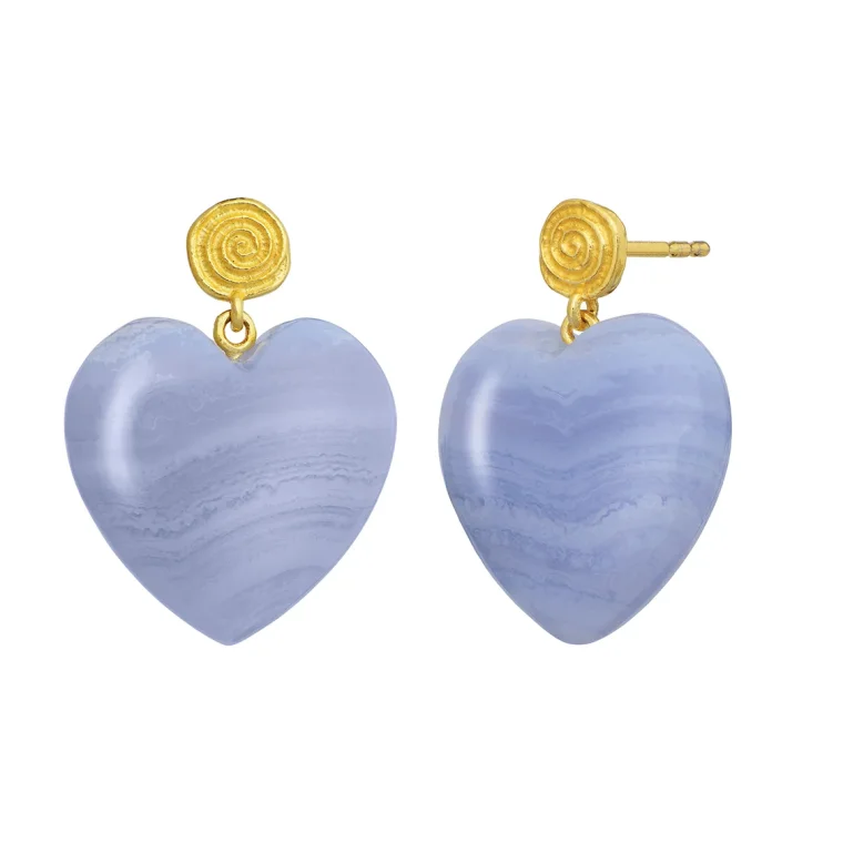 Maanesten - Penny Blue Lace Earring