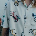 LAKOR - Puch Color Short Sleeve Shirt - Star White